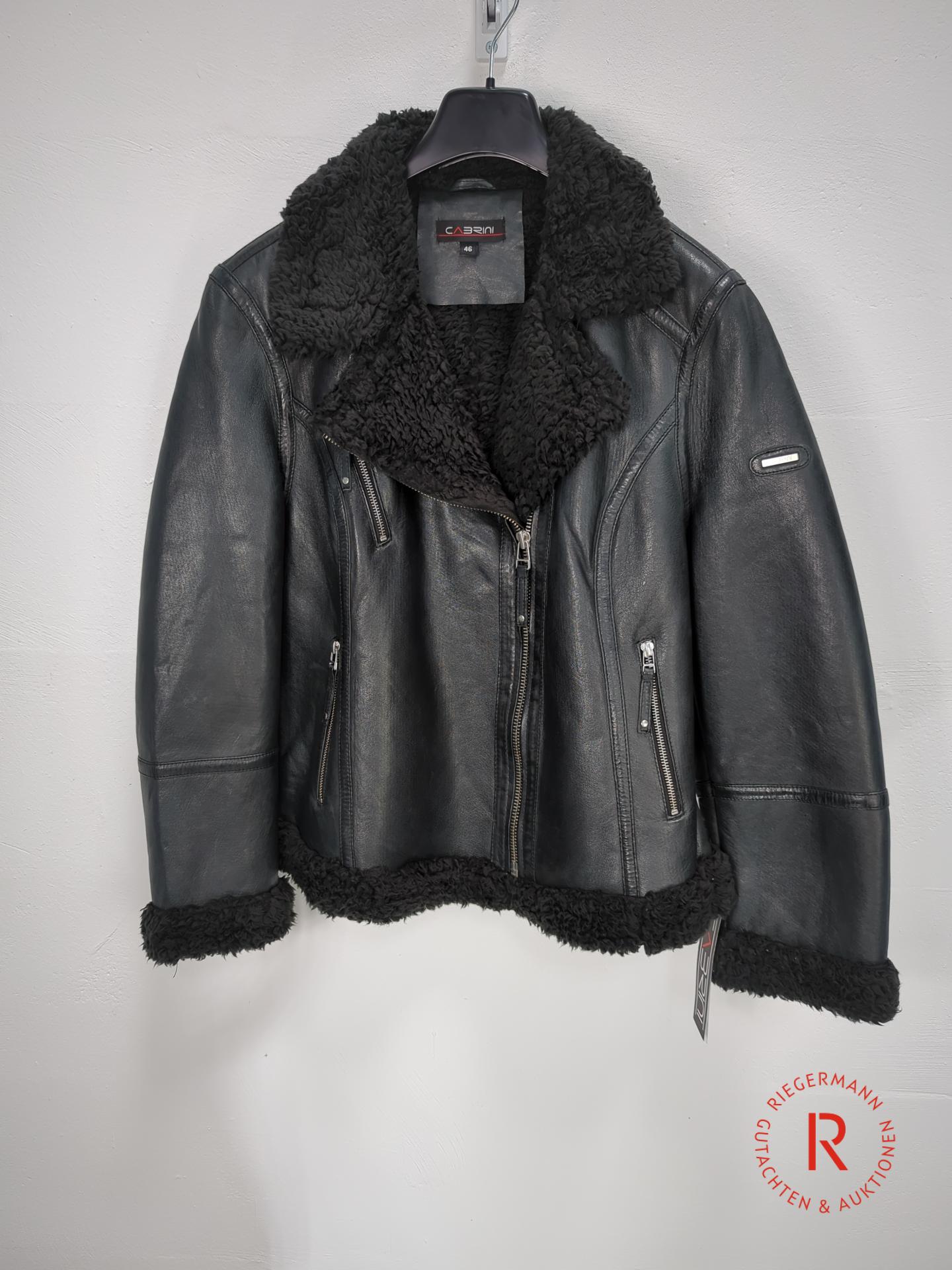 DAMEN LEDERJACKE GRÖSSE 46